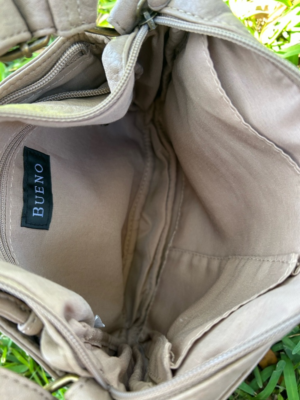 Bueno Taupe/Beige Crossbody Bag - Picture 10 of 10
